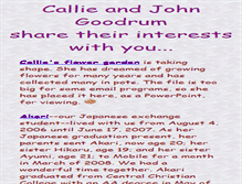 Tablet Screenshot of cgoodrum.com